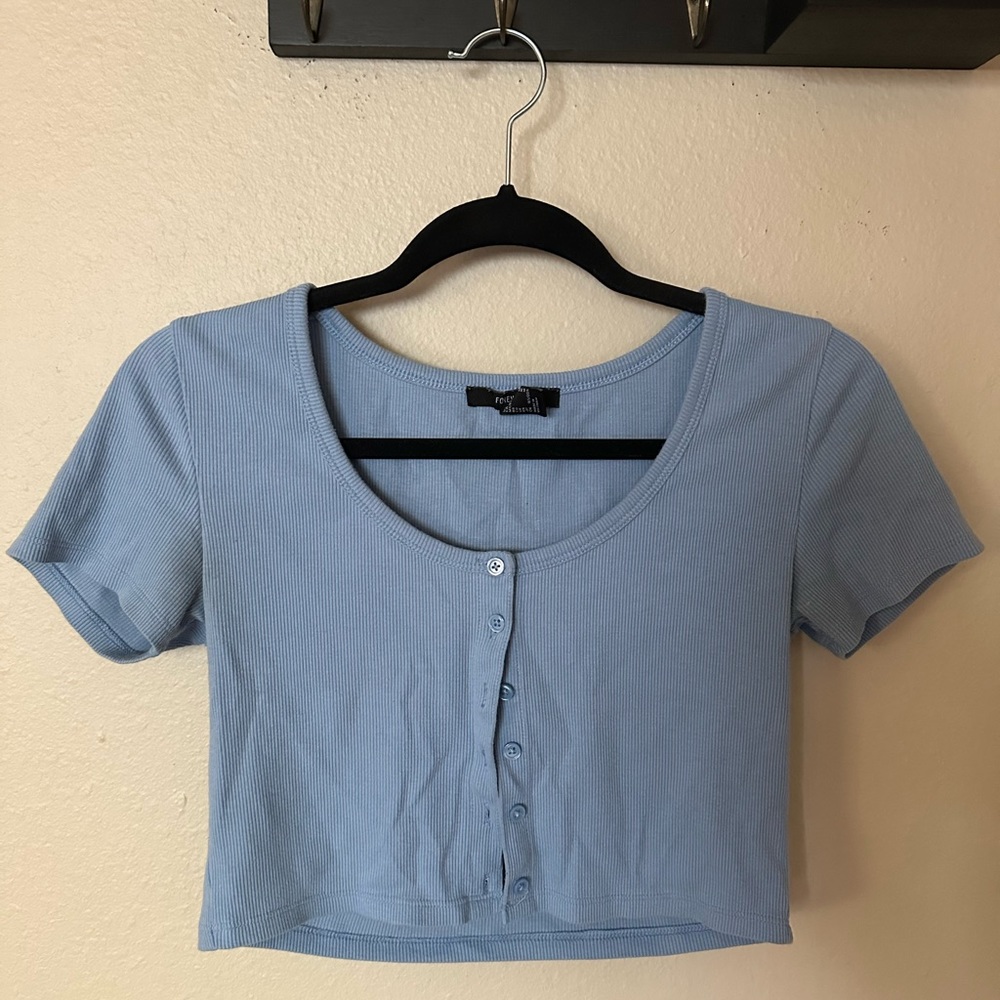 Cropped Cardigan Tee